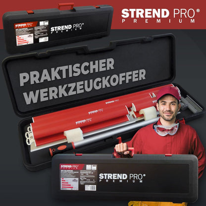 STREND PRO Flächenspachtel Set PREMIUM V2 – 5-tlg. Profi-Set