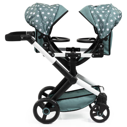 Bayer Design Twin XEO Zwillingspuppenwagen 26758AA mit Tasche