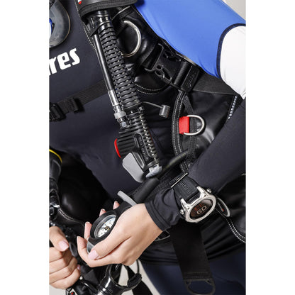 Mares Mission 1 Finimeter Tauchdruck Manometer – Schwarz