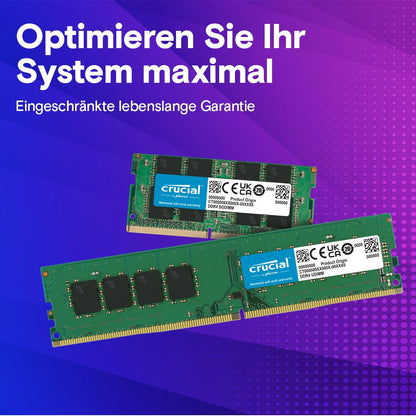 Crucial CT16G4SFRA32A Laptop RAM 16GB DDR4 3200MHz CL22