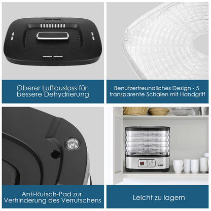 YASHE GGJ-261B Dörrautomat LED-Display – für Obst & Gemüse