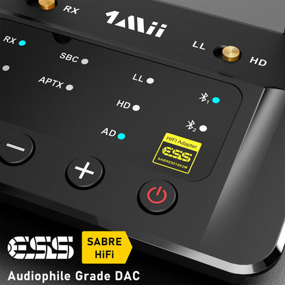 1Mii B03Pro Bluetooth Transmitter Empfänger TV HiFi AptX HD