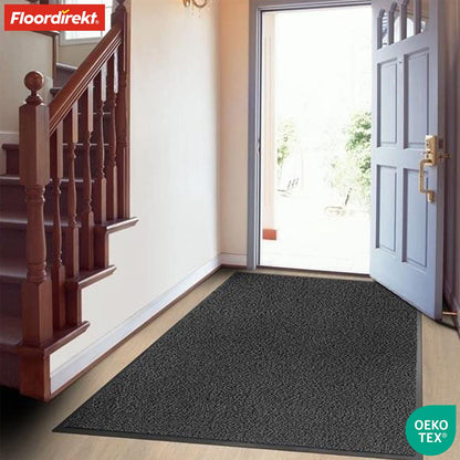 etm® Schmutzfangmatte Fussmatte – Anthrazit-Schwarz, 90x300 cm