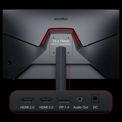 KOORUI 27 Zoll Gaming Monitor - 240Hz FHD 1ms