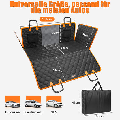 JOEJOY Hundesitz Rückbank Verbreitert mit Bodenplatte