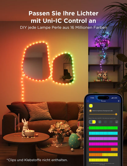 Govee RGBIC LED Weihnachtsbeleuchtung - Aussen 20M