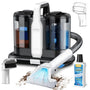 ToyGem VC03 Polsterreiniger Waschsauger 600 W für Teppich & Polster, weiss, mit Schlauch und Bürste