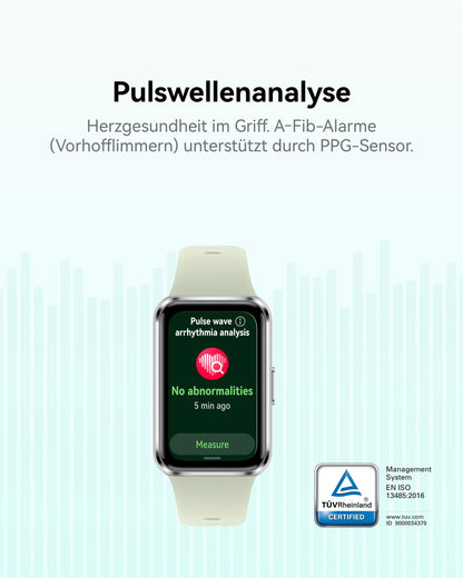 HUAWEI Band 11 Smartwatch Fitness Tracker, AMOLED-Display, Weiss