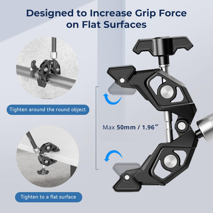 SMALLRIG Magic Arm Super Clamp 4454, Kamerahalterung mit Schwenkarm