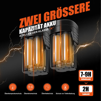 Kebtek Professionelle Akku Gartenschere 16.8V 30mm