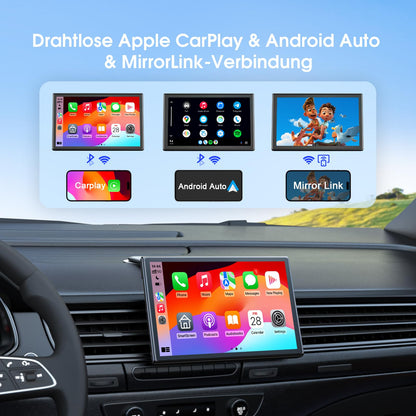 Avylet 7" Tragbares Wireless CarPlay Display - Magnet-Halterung
