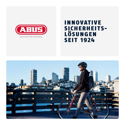ABUS Steel-O-Chain 880/85 Kettenschloss 85 cm Schwarz