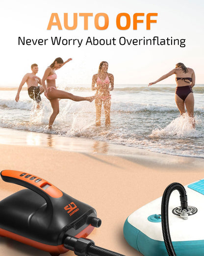 Swonder SUP Pumpe Elektrisch 20PSI Hochdruck Zweistufig