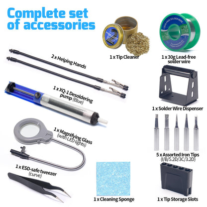 WEP 927-IV V1 Lötstation Profi Set 110W - EU Stecker