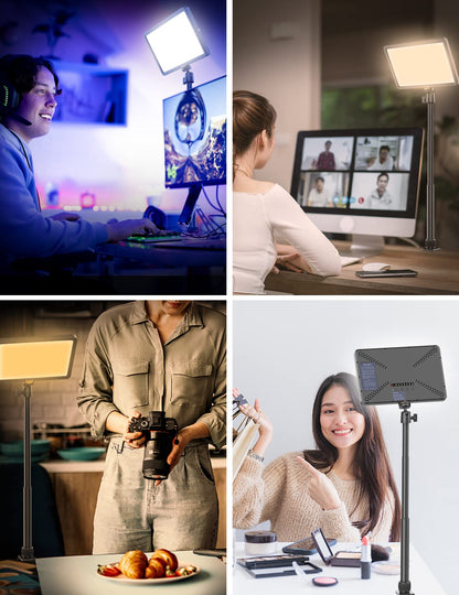 ULANZI K20 Key Light LED Videoleuchte mit Fernbedienung, dimmbar