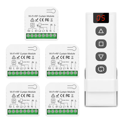 DieseRC Smart Rollladen Modul 5er Set - WLAN Alexa Google Home