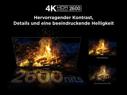 TCL 65C7K QD-Mini LED Fernseher – 65 Zoll Smart Google TV