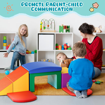 Lischwert Riesenbausteine Schloss Set 6-teilig – Mehrfarbig