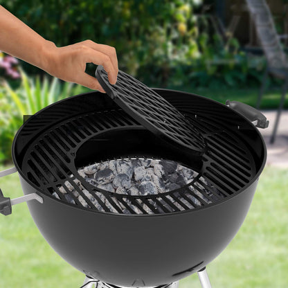 onlyfire Gusseisen-Grillrost System für Weber 57 cm Kugelgrill