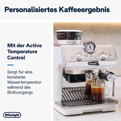 De'Longhi La Specialista Arte EC9155.W Siebträgermaschine Weiss