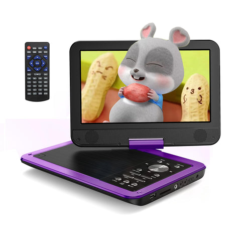 Yoton YD105P Tragbarer DVD-Player mit 10,5" HD-Schwenkbildschirm für die mobile Filmwiedergabe