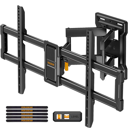 Perlegear TV Wandhalterung schwenkbar neigbar, 42-86 Zoll, max. 60 kg