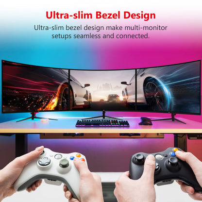 Z-Edge 27 Zoll Curved Gaming Monitor Full HD - 280Hz Schwarz