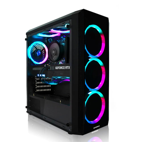Greed MK2 High End Gaming PC - i7-12700F / RTX 5060 / 32GB