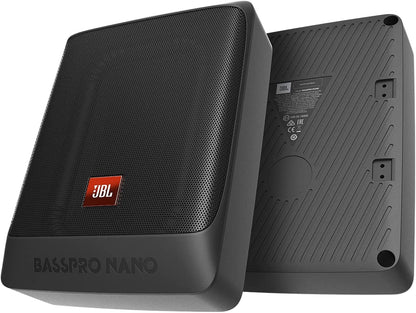 JBL BassPro Nano Auto Aktiv Subwoofer Untersitz 15x20cm – Schwarz