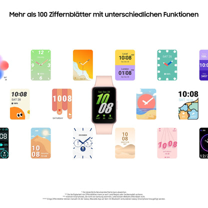 Samsung Galaxy Fit3 Fitness-Tracker und Aktivitätstracker, Pink Gold