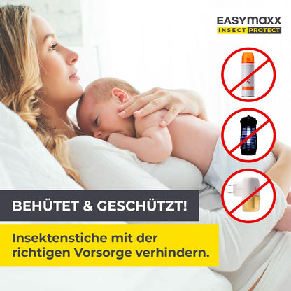 EASYmaxx Insect Protect Teleskop-Fliegengitter – weiss ausziehbar 2er-Set