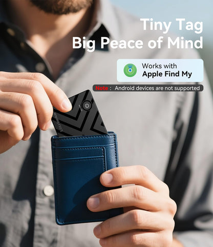 Ultrbeka Wallet Tracker, MFi-zertifiziert, für Apple Find My