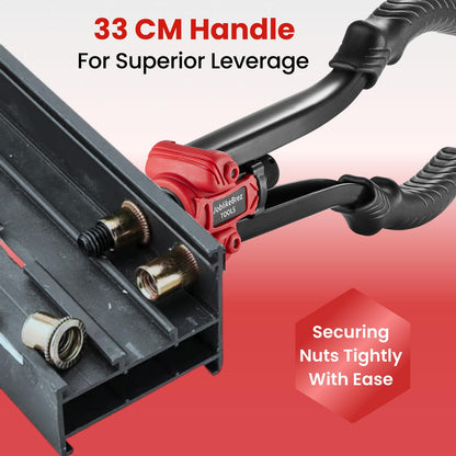 Joblikebrez Nietmutternzange Set - M3-M10 Dorne, 200 Muttern