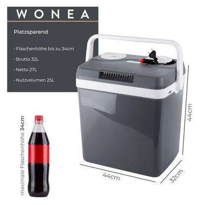 Thermoelektrische 32L Kühlbox elektrisch – Kühlen & Wärmen 12V 230V