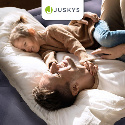 Juskys Selbstaufblasende Luftmatratze 150x200cm - 2 Personen