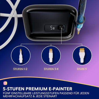 Picmondoo Black E-Painter 2.0 – elektrischer Diamond Painting Stift