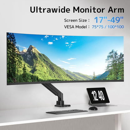 PUTORSEN Gasfeder Monitor Tischhalterung - 17-49 Zoll