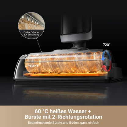 Dreame H14 Pro Nass- und Trockensauger mit 180° Lie-Flat Funktion