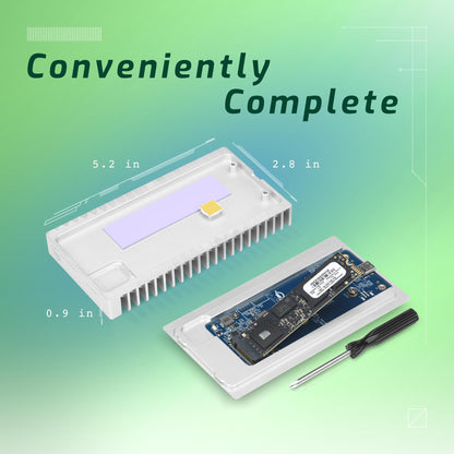 OWC Express 1M2 NVMe SSD Gehäuse Thunderbolt USB4