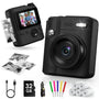 Gofunly Kinderkamera Sofortbildkamera H11 mit 32 GB Speicherkarte, Druck von Schwarzweissfotos ohne Tinte