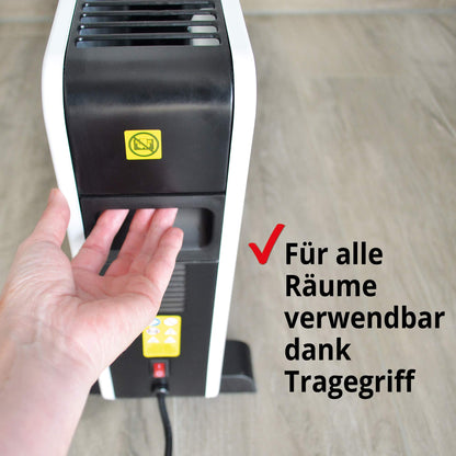 Hecht Elektroheizung – Neu, Fernbedienung, 3 Stufen, Thermostat