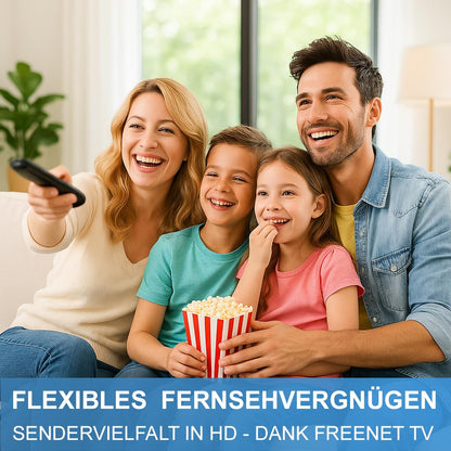 Telestar SL65T2 DVB-T2/DVB-C Receiver Full HD mit Antenne, HDMI-Kabel