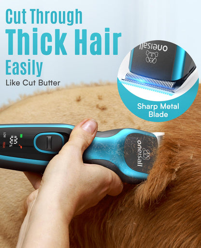 oneisall Hundeschermaschine DTJ – leise Profi-Tierschermaschine