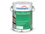 Remmers Deckfarbe weiss RAL 9016, Wetterschutzfarbe, 2,5 Liter, für Holz und Zink