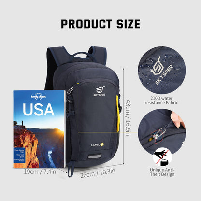 SKYSPER LANTC20 Wanderrucksack 20 L mit Rückenbelüftung
