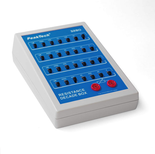 PeakTech P 3280 Widerstandsdekade – 1Ω bis 11.111 MΩ