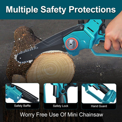 Akku-Handkettensäge für Makita 18V – 6/8 Zoll Elektrisch