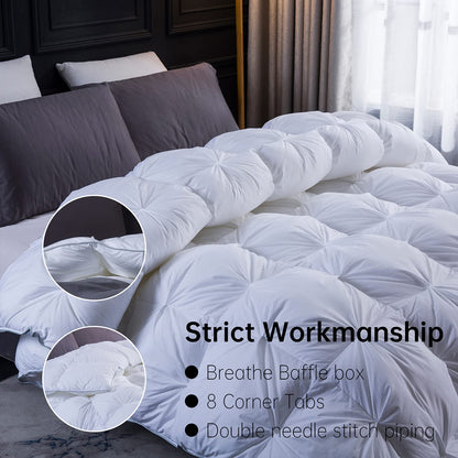 Three Geese Daunenbettdecke Gänsedaunen – 240x220cm Ganzjahr 1850g