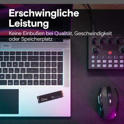 Crucial P510 1TB M.2 NVMe SSD - PCIe 5.0 Gen5