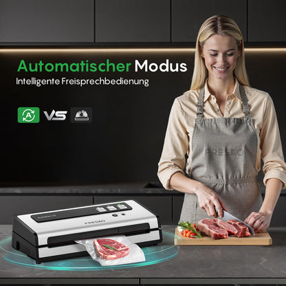 FRESKO Automax V4 Vakuumiergerät – Automatisch & Doppelte Heisssiegelung